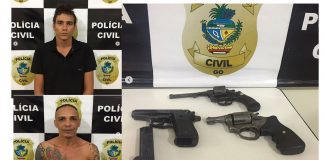 HOMICIDAS PRESOS EM FLAGRANTE-APREENSÃO DE ARMAS DE FOGO