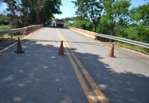 Ponte da estrada de Pontalina deve ficar pronta em 05 dias