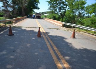 Ponte da estrada de Pontalina deve ficar pronta em 05 dias