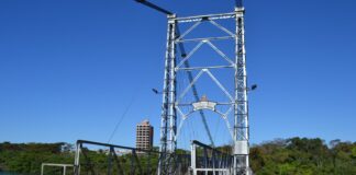 Prefeituras de Itumbiara e Araporã anunciam restauração da Ponte Affonso Penna.