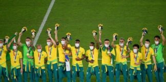 Brasil é bicampeão olímpico de futebol, em Tóquio