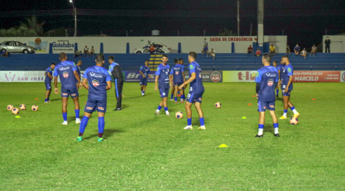 Goiatuba E.C reestreia hoje na elite no futebol goiano, contra o Vila Nova