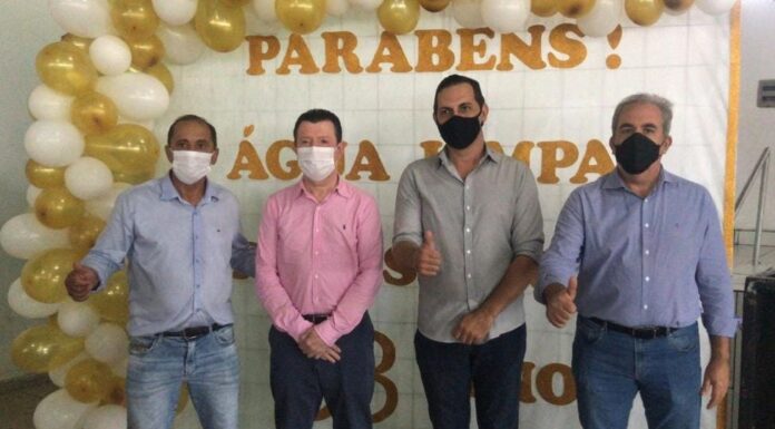 Deputado José Nelto confraterniza o aniversário de Água limpa com mais de 1 milhão de reais.