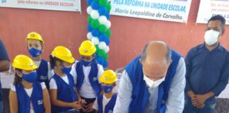 Prefeito de Itumbiara assina ordem de reforma das escolas e anuncia antecipação de pagamento do Funcionalismo, para o dia 25.
