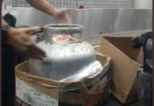 Pernambucana tenta despachar botijão de gás em voo para São Paulo