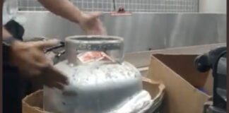 Pernambucana tenta despachar botijão de gás em voo para São Paulo