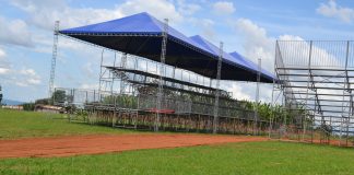 Avança a montagem de estrutura da Festa do Peão de Panamá e a Cavalgada será sexta-feira, dia 22 às 14 horas