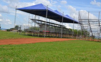 Avança a montagem de estrutura da Festa do Peão de Panamá e a Cavalgada será sexta-feira, dia 22 às 14 horas