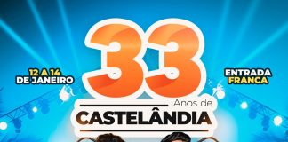 Castelândia faz grande festa do aniversário de 33 anos