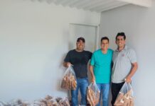 Instituto Wilson Barbosa entrega mais de duas toneladas de alimentos, em Goiatuba.