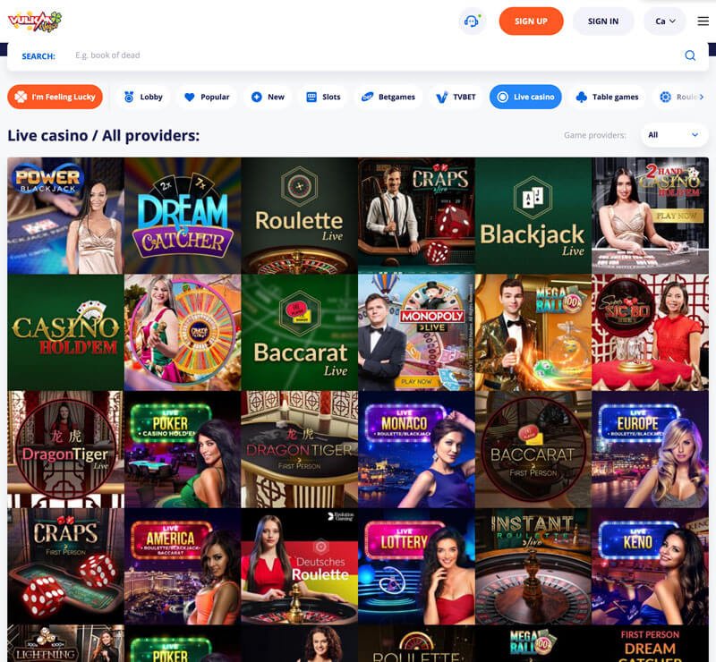 Les jeux de table les plus appréciés sur Vulkan Vegas, vulkan vegas casino review