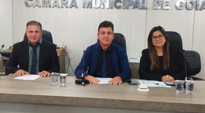 Câmara de Goiatuba realiza 1ª Sessão do mês de abril